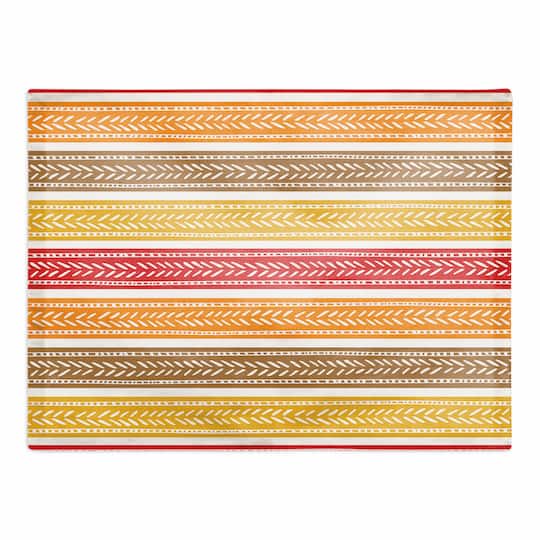 Fall Stripes Poly Twill Placemat